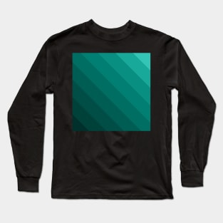 Shades of Teal Long Sleeve T-Shirt